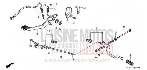 PEDALE ST1300A4 de 2004